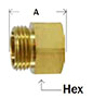 Rigid - MGH x Female Pipe Diagram